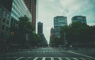 New York City Street Wallpaper