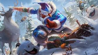 Snowdown League Of Legends 4k 8k HD Lol Wallpaper
