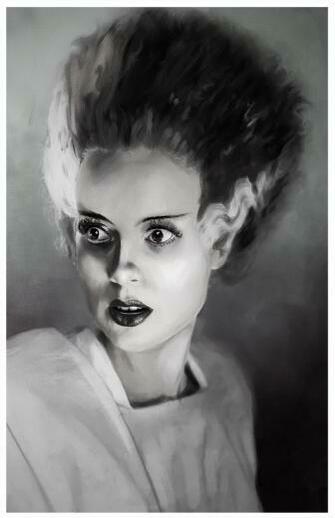 Bride Of Frankenstein By Fuguart7