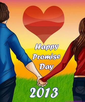 Happy Promise Day HD Wallpaper