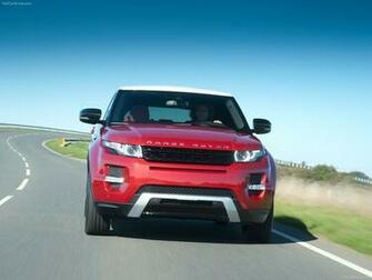 Cars Red Land Rover Range Evoque Doors
