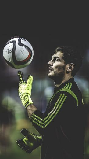 Fredrik On Iker Casillas Spain iPhone Wallpaper And