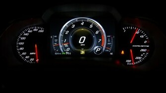 Wallpaper The Instrument Panel Speedometer Corvette Hi