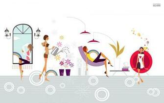 Fashionista Wallpaper