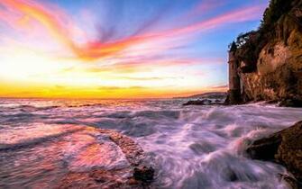 Seascape Computer Wallpaper Desktop Background