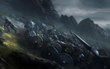 Viking Fantasy Army 4k Wallpaper