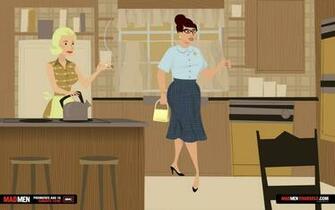 Widescreen Gallery Madmen Galleries Having Coffee Morgan