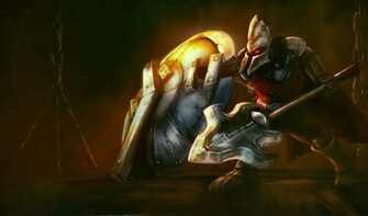 Pantheon Desktop Background Lol Champion Wallpaper