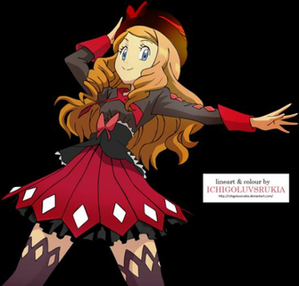 Serena Pokemon Vector By Ichigoluvsrukia