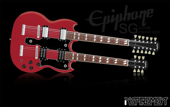 EpiPhone Sg Double Neck By Inspirement