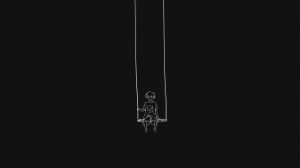 Swing Minimalism 4k HD Wallpaper Image