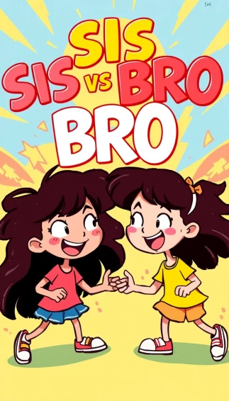 Sis Vs Bro Wallpaper