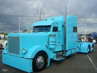 Truck Peterbilt Custom Big Rig Semi Tractor Wallpaper
