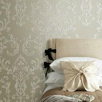High Quality Embossed Sand Particles Classic Damask Texture Pattern