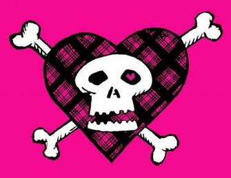Girl Skull Wallpaper HD Background Desktop