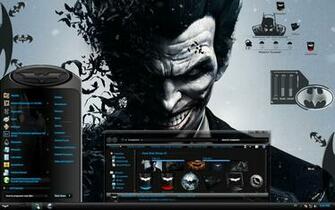 Batman Custom Theme For Windows And Rainmeter Skin Top