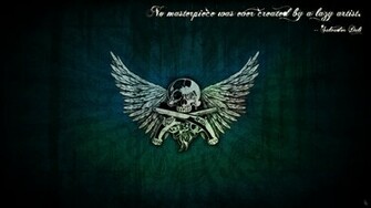 Grunge Skull Wallpaper By Eyez0444