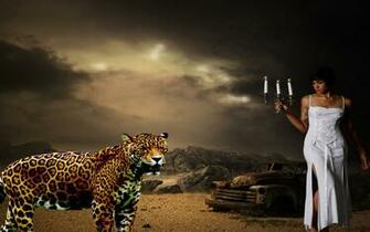 Fearless Natural Beauty Art HD Wallpaper