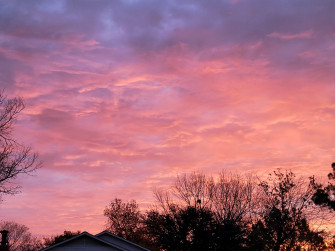 July On The Sunrise This Morning Sky