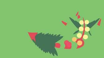 Minimalist Mega Sceptile By Azurarayume