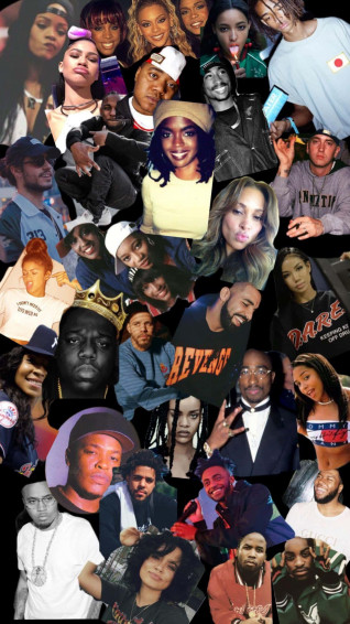 A Celebratory Collage Featuring Some Of The Most Successful Wallpaper