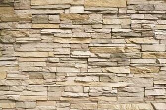 Stonewall Photo Wallpaper Mural Brown Stones Wall Decoration Home