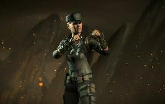 Wallpaper Mortal Kombat Sonya Blade X