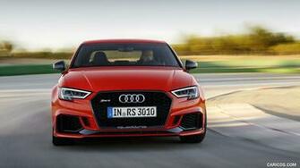 Audi Rs3 Sedan Color Catalunya Red HD Wallpaper