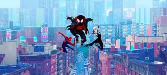 Spider Trio Into The Verse Wallpaper