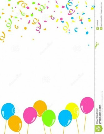 Dance Party Background Balloons Your Card