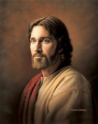 Wallpaper Simon Dewey Jesus Christ Pictures Lds Art