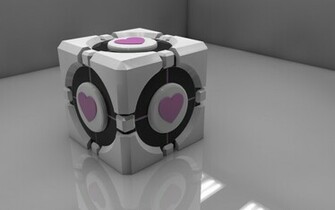 Companion Cube Wallpaper By Epicxmimiiczz