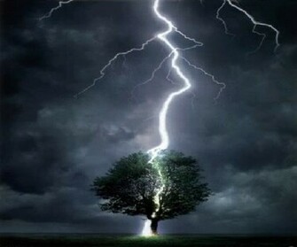 Real Lightning Storm Wallpaper
