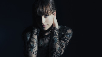 Dakota Johnson Monochrome 4k HD Wallpaper