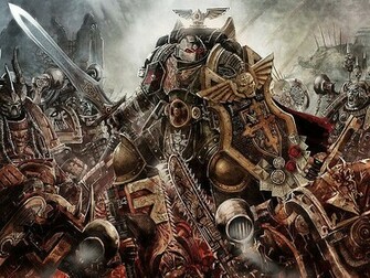 Spacemarine Wallpaper Image Dark Force Science Fiction Fantasy Fan