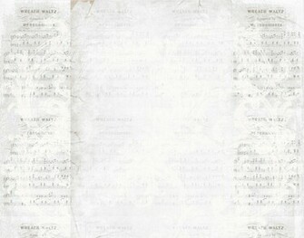 The Background Fairy Antique Sheet Music Pale
