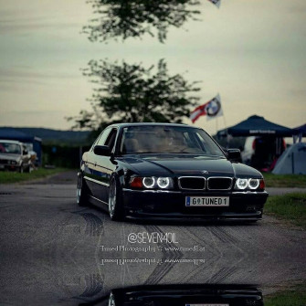 Bmw Series On X Angel Eyes Or Demon E38 7series