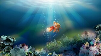 Fish Wallpaper 3d Desktop Cool Walldiskpaper