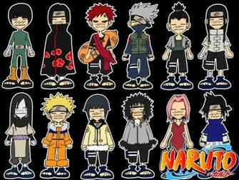 Cute Naruto Sticker Art Wallpaper Anim