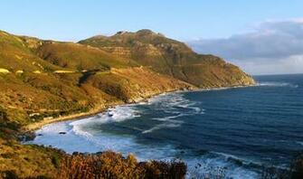Wallpaper Ocean Coast Gulf Breeze Mountains Nature