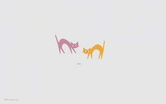 Hipster Cat Desktop Background Light Cats