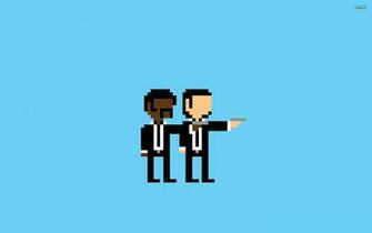 Pulp Fiction 8bit Wall Paper 8bitaffair