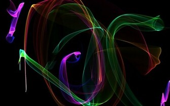 Wallpaper Abstract Neon