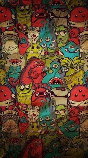 Crazy Cartoons iPhone Wallpaper Tags Art Designs