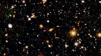 Hubble Ultra Deep Field Wallpaper