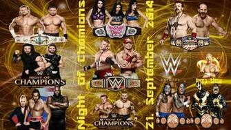 Photoshop Wallpaper Wwe Night Of Champions Match Card