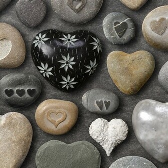 Pebbles Of Love iPad Air Wallpaper iPhone