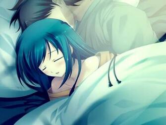 3d Anime Couples Hugging HD Wallpaper