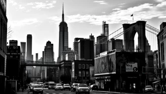 Nyc Black And White Wallpaper