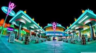 Radiator Springs Wallpaper Top